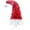 Red+White, variant on PAPROOS Prelit 6FT Christmas Tree, New Bendable Santa Hat Style Christmas Tree with 1250 Branch Tips and 300 LED Lights, Fraser Fir Bent Top Artificial Hinged Xmas Tree for Holiday Decor, Red&White