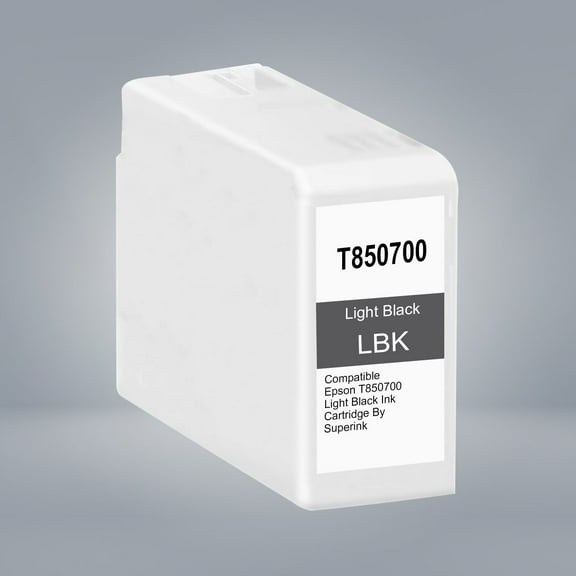 Compatible Epson T850700 Light Black Ink Cartridge By Superink