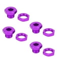 thumbnail image 1 of Pièce RC Roue Hexagonale Conducteur de Roue RC Kit Hexagonal, Accessoire de Voiture RC Accessoire RC Roue en Alliage d'Aluminium 17MM pour Voiture RC Télécommande Violet, 1 of 8
