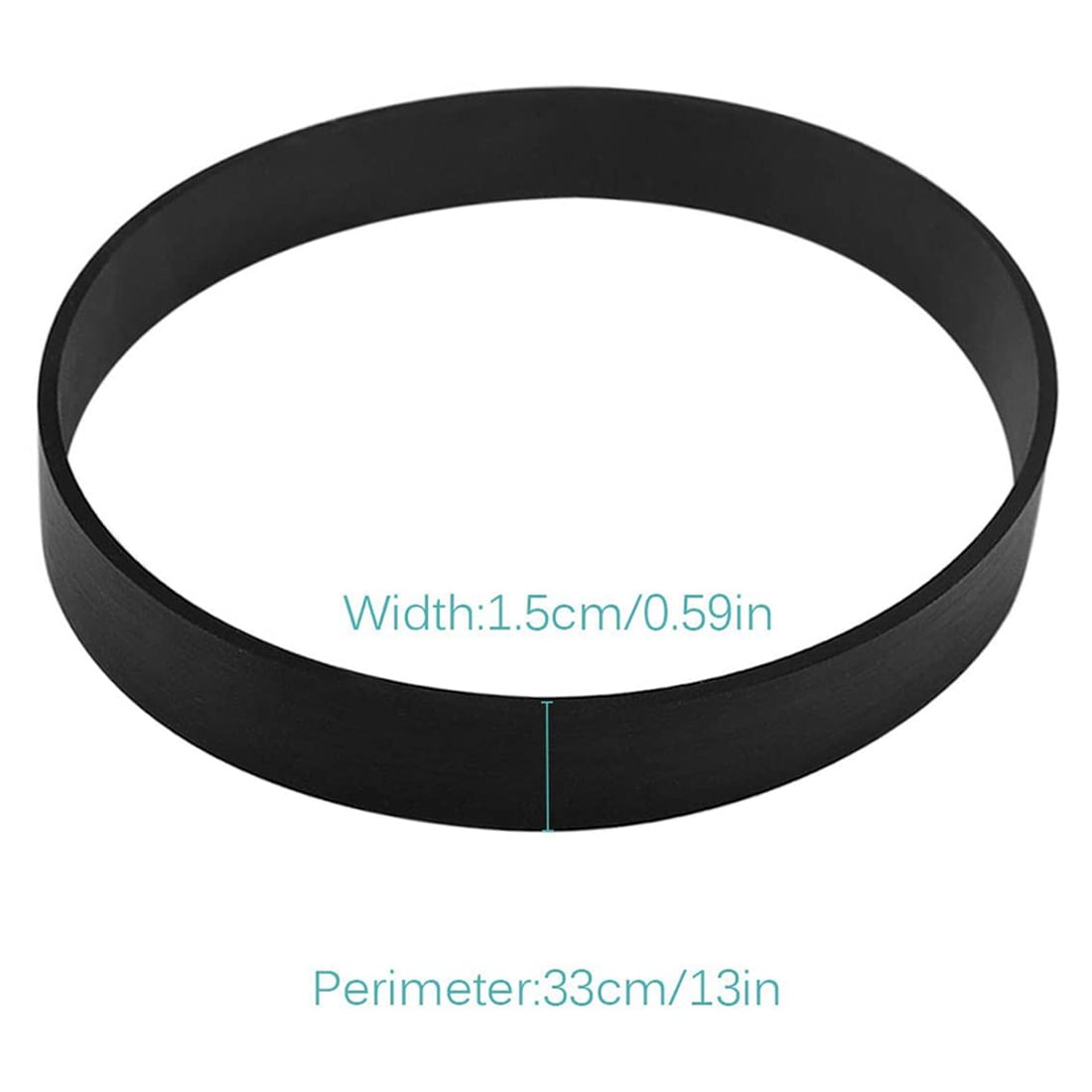 4 Pack Vacuum Belt Replacement Belts for Style U E0205 Vacuum Cleaner,for NEU202,NEU181,NEU180,Etc