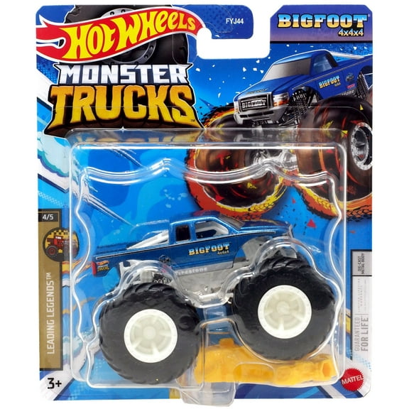 Hot Wheels Leading Legends Bigfoot 4x4x4 Diecast Car