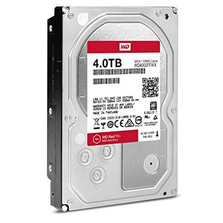 Nas Drive - Western Digital Red Pro 4TB 3.5-Inch 7200rpm 64MB Cache NAS Hard Drive (WD4002FFWX)