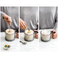 thumbnail image 3 of 2 Pack Ice Cream Containers, Reusable Ice Cream Maker With Blue, Gray, Green,  Lids, BPA - Free & Dishwasher Safe, Airtight Ice Cream Pints For  NC299AMZ And NC300s, 3 of 8