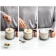 thumbnail image 3 of 2 Piezas Contenedores de Pinta de Helado con Tapas 600ml Tarro de Almacenamiento de Helado Contenedores de Almacenamiento de Alimentos Congelados para NC299AMZ NC300s ANGGREK  Otros, 3 of 8