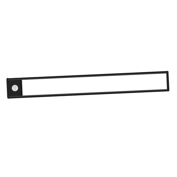Luz de movimiento debajo del gabinete jinwen regulable USB 30cm negro