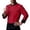 Red, variant on Chef Shirt for Men Hotel Restaurant Work Shirt Uniform Men's Catering Chef Workwear Long Sleeve Cardigan Shirt for Kitchen Casual Style,Red,XXXL
