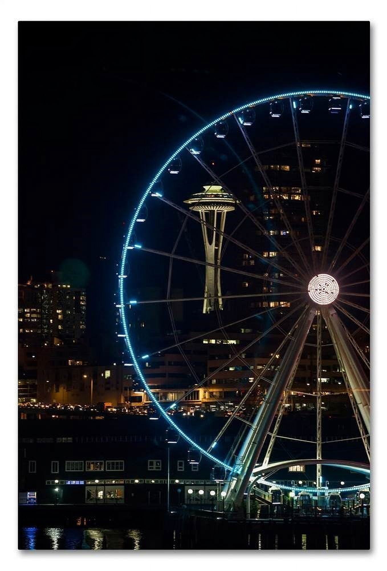 Trademark Fine Art "Wheel and Needle at Night" Canvas Art by Yale Gurney