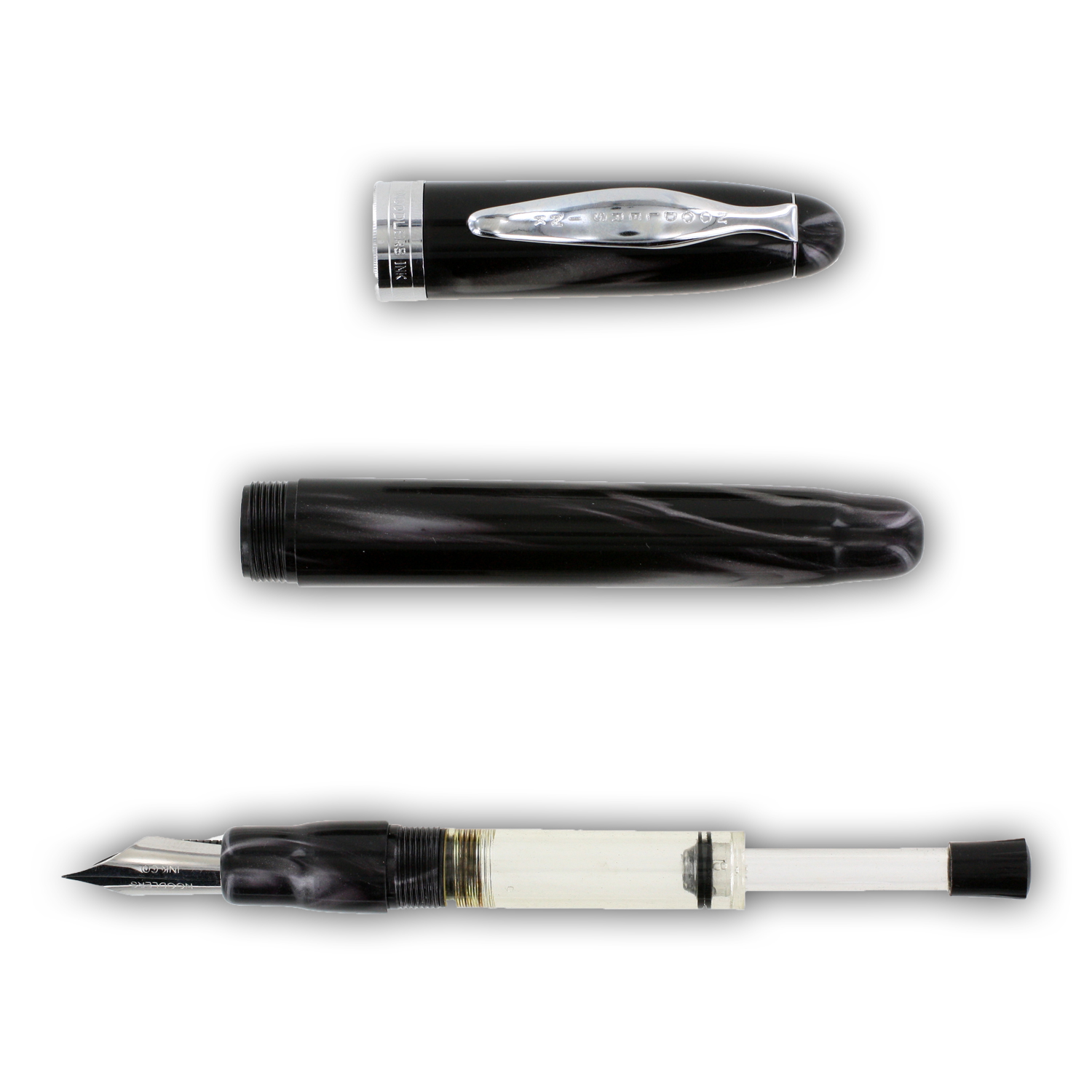 Noodler's Ink Ahab Piston Fountain Pen - Crow