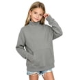 thumbnail image 6 of Hurxie Girls Long Sleeve Shirts Crewneck T-Shirts, Kids Crewneck Sweatshirt for Girls 130, 6 of 6
