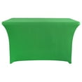 thumbnail image 2 of Clearance! Spandex Table Cover for 6 Foot Rectangle Tables 6 Pack Tablecloth Elastic 6ft Folding Tablecloths for Vendor Booth Display Banquet Buffet Event Craft, 2 of 6