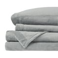 thumbnail image 5 of Comfort Classics Soloft Plush Solid Micro Raschel Bedding Sheet Set, 5 of 6