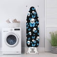 thumbnail image 3 of HELLHERO Skull and Butterfly Design Tabletop Ironing Board Cover Elastic Band Ironing Board Cover Soft Fabric, 3 of 4