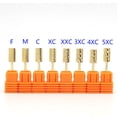thumbnail image 2 of Gold Color Tungsten Steel Bits Grinding Head For Electric Drill Nail Mill Cutter, 2 of 6