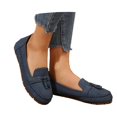 thumbnail image 3 of Xiaoxatg Women's Casual Shoes for Every Occasion -On Design with Tassels for All-Day Comfort Ideal for Spring and Summer Outings 6.5 Navy, 3 of 9