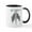White/Black Inside, variant on CafePress - Mothman Mugs - 11 oz Ceramic Mug - Novelty Coffee Tea Cup