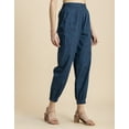 thumbnail image 3 of Moomaya Printed Elastic Waist Boho Pajama Pants, Cotton Yoga Pants With Pockets, 3 of 9