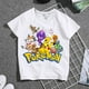 thumbnail image 1 of Camiseta de Pokémon para niños y niñas, camisa de manga corta con estampado de dibujos animados de Pikachu, ropa de verano, 1 of 4