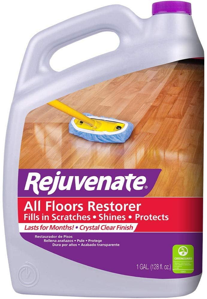 Rejuvenate All Floors Restorer and Polish Fills in Scratches Protects