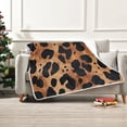 thumbnail image 7 of Yayeee Throw Blanket for Couch Soft Warm 60" x 80" Sofa Chair Bed Decoration, Leopard Pattern, 7 of 7