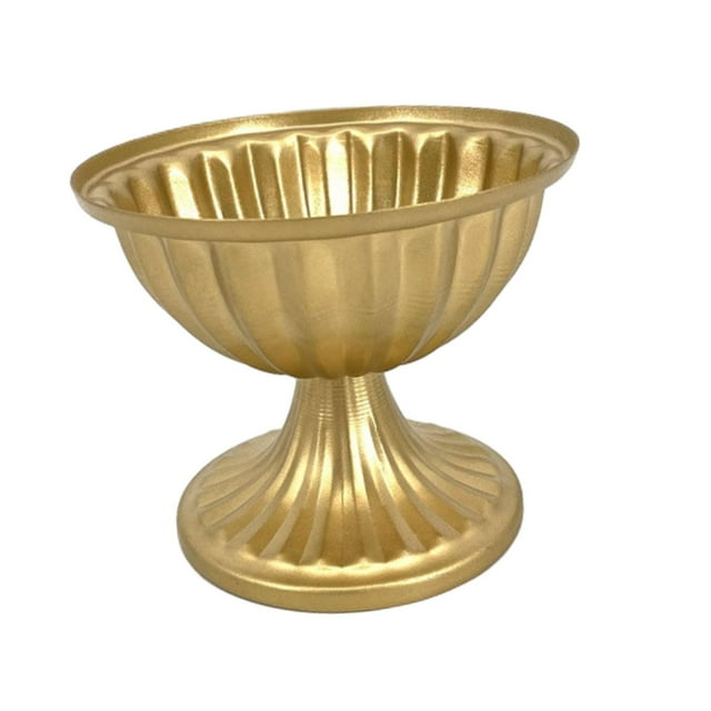 Macetero BLESIY florero decorativo soporte de flores de hierro maceta clásica para flores