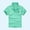 Mint Green, variant on HAOTAGS Toddler Boys Polo Shirts for School Casual Short Sleeve Lapel Shirts Soft Cotton Tops for Kids Sky Blue Size 8 Years