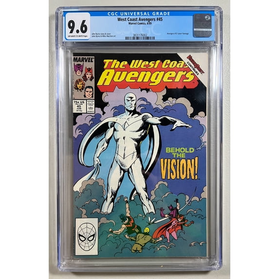 West Coast Avengers #45 - CGC 9.6 Comic Book