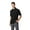 Black, variant on Poly/Cotton Blend Polos For Man | 60% Cotton, 40% Polyester Polos | Colour Sport Royal, 6 oz | Sizes S-6XL