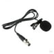 4 Pack Lapel Mic with Clip for Vloggers / Tour , Online Classes Supplies, Unidirectional 4 Pin XLR Clip On (Black) - image 1 of 8