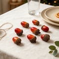 thumbnail image 6 of 24pcs Simulation Artificial Lifelike Small Acorn, Decoration Fake Acorns for Craft, Faux Acorns Ornament, Realistic Nutty & Natural Acorn Cap, Thanksgiving Halloween Vase Filler, Home Kitchen Decor, 6 of 6