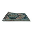 thumbnail image 2 of Ahgly Company Indoor Square Persian Light Blue Traditional Area Rugs, 8' Square, 2 of 4