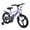 Purple, variant on 18 Inch Bike with 2 Light Up Training Wheels and Bottle Holder, Steel Frame Bicycle with Adjustable Seat and Safety Brake, for Outdoor, Gray