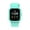 Turquoise, variant on Cubitt Jr Smart Watch Fitness Tracker for Kids and Teens, Waterproof Black