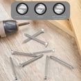 thumbnail image 5 of Tornillo para madera 100 piezas Tornillos de acero inoxidable Cabeza plana Tornillos para paneles de yeso autorroscantes rápidos por, 5 of 5