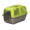 MidWest Homes For Pets Spree Hard-Sided Pet Carrier, 19 inch Ideal for "Toy" Breeds, Green, 1-Door