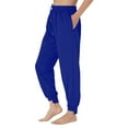 thumbnail image 5 of Matchstick Women Track Pants Relaxed Fit Jogger Sweatpants(S-XXL), 5 of 6