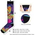 thumbnail image 3 of FREEAMG Butterfly Compression Socks for Men & Women Knee High Stockings for Running, Sport, Hiking & Travel, 3 of 7