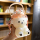 thumbnail image 5 of Botella de paja de oso Kawaii, lindas botellas de agua, 5 of 5