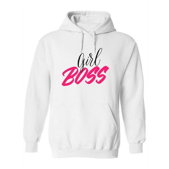 Girl Boss Design Hoodie Women -Image by Shutterstock, Female 4X-Large