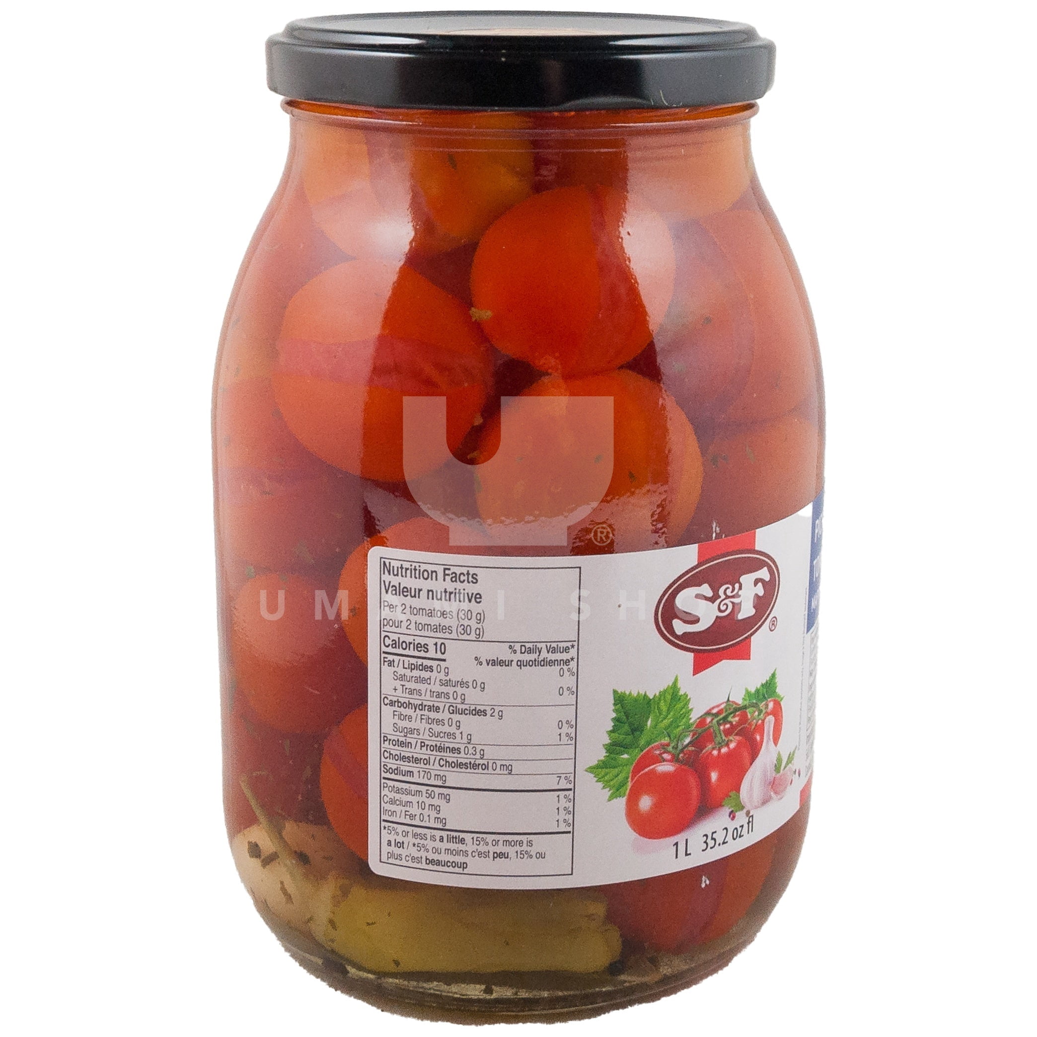 S&F Tomates cerises marinées 12/1LT