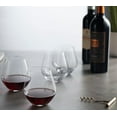 thumbnail image 6 of Godinger Wine Glasses, Stemless Wine Glasses, Red Wine Glasses, Wine Drinking Glasses, Stemless Wine Glass - 17oz, Set of 4 - Made in Europe, 6 of 7