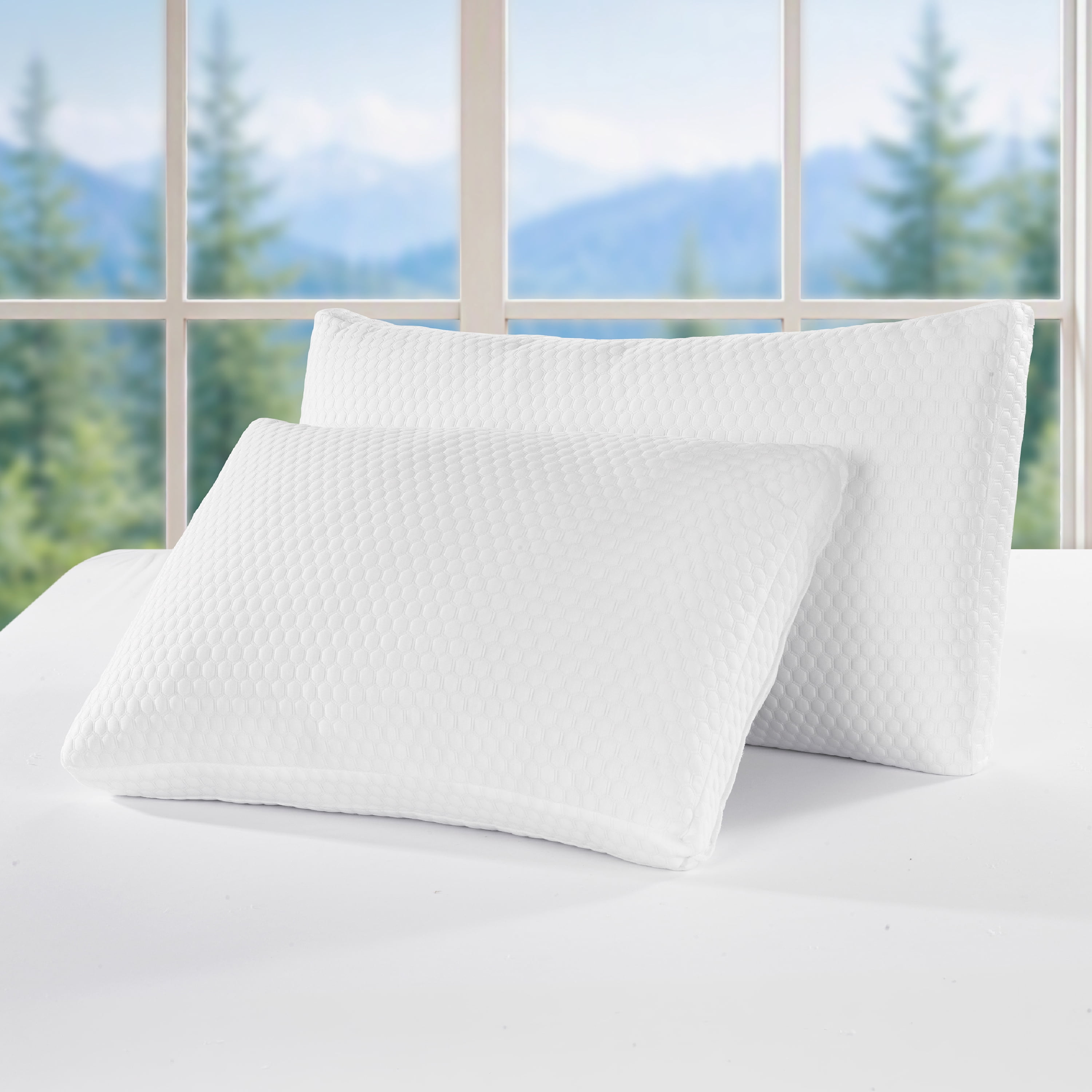 Sertapedic Forever Firm Chill Nites Cooling Bed Pillow, Standard/Queen