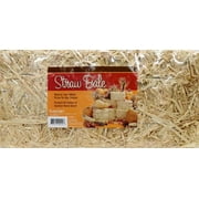 FloraCraft Harvest Autumn Tan 20" x 9" Straw Bale