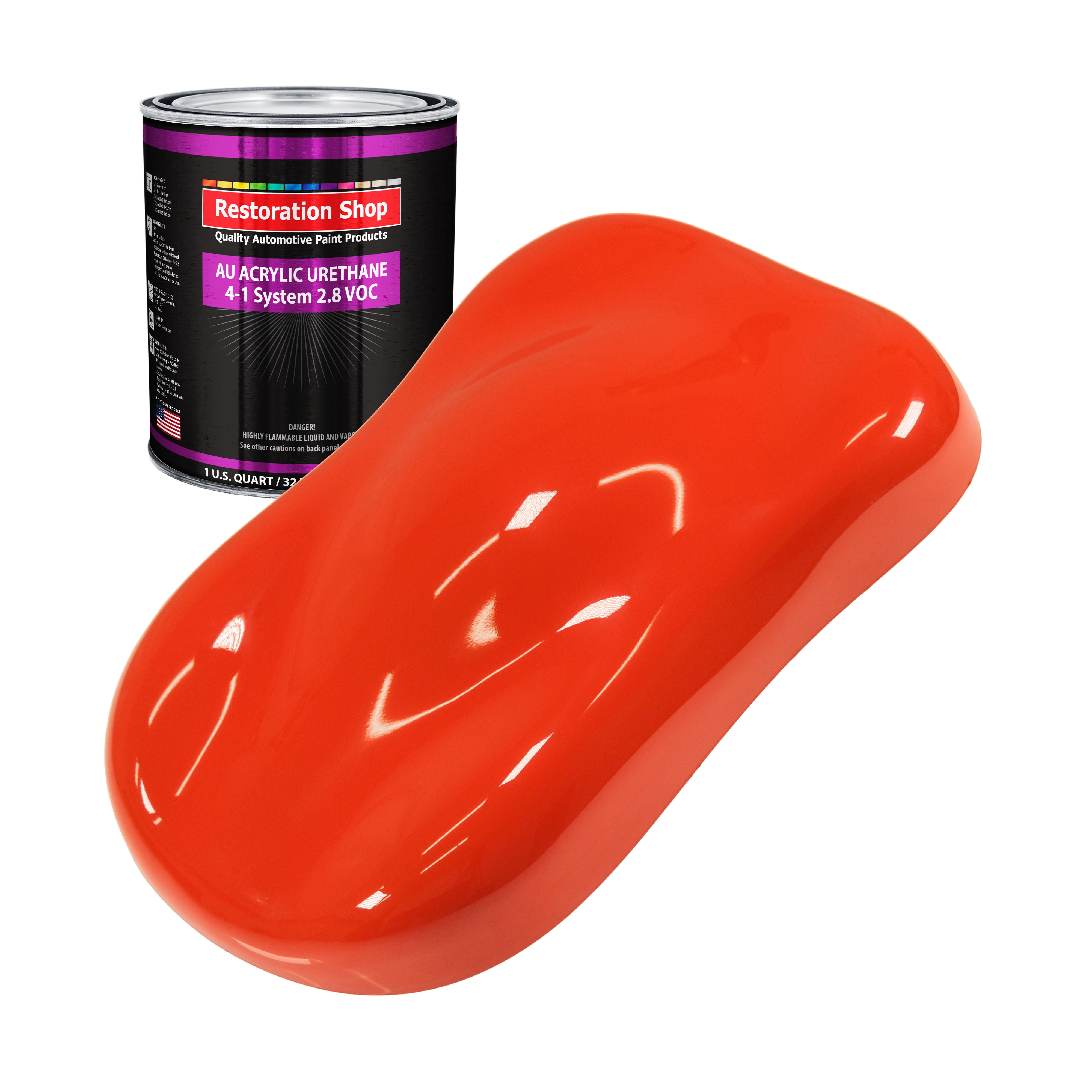 Restoration Shop - Hemi Orange Acrylic Urethane Auto Paint - Quart