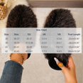 thumbnail image 3 of Achuyrbd Womens Fluffy House Slippers Plush Closed Toe Slip On Cozy Warm Indoor, 3 of 9