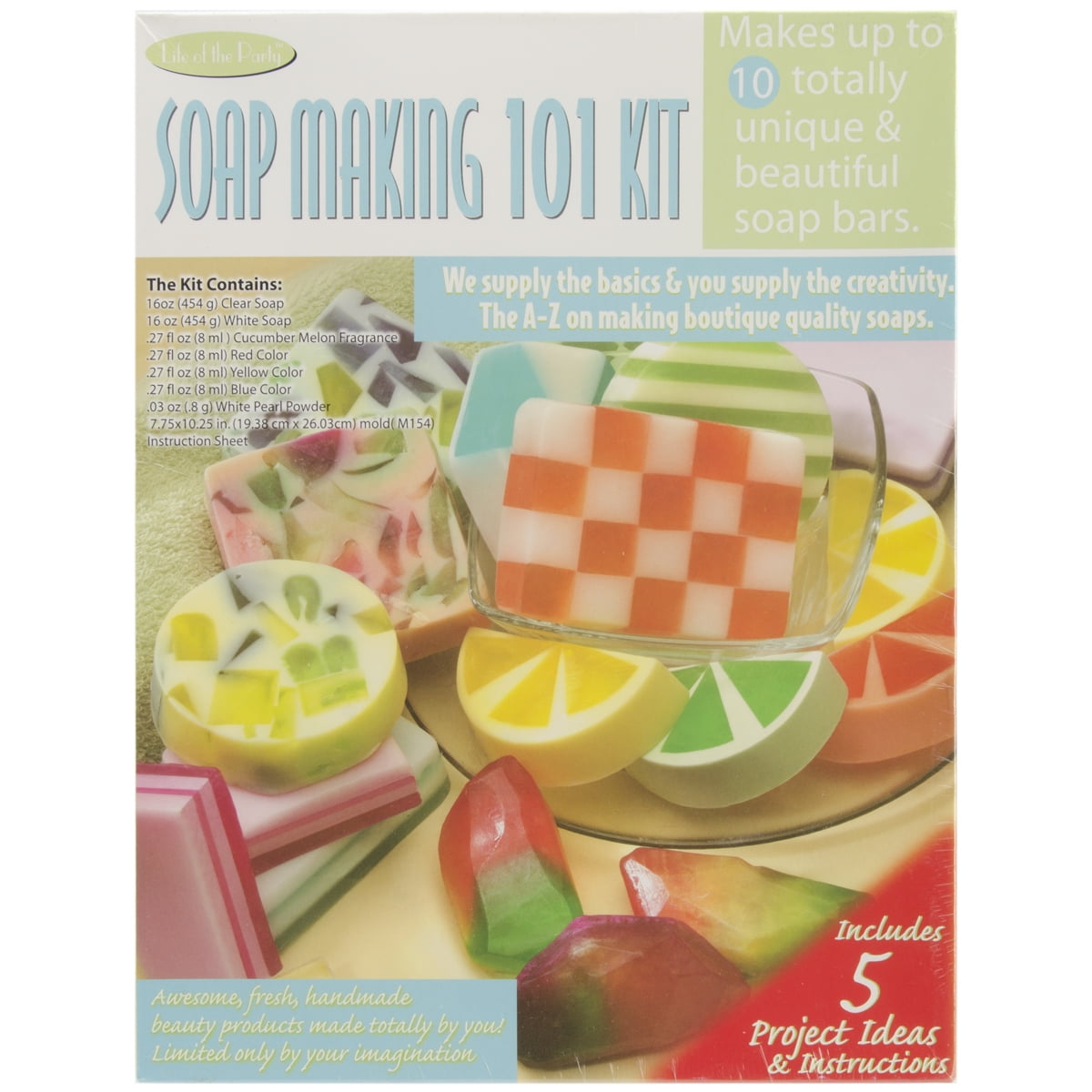 Life Of The Party Various Botanical Soap Making Kit 