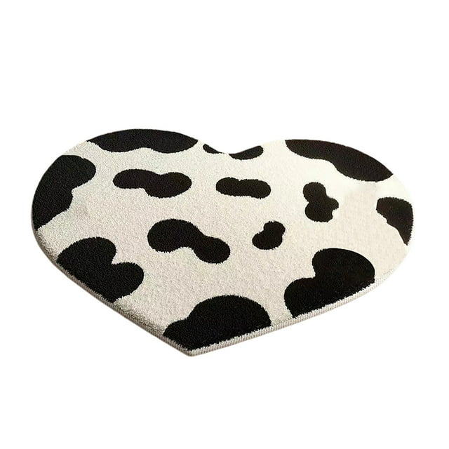 Heart Shaped Soft Area Carpet for Bedroom Living Room Home Decoration Non Affordable Floor Rug Chair Edge Mat