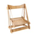 thumbnail image 2 of Hamaca para mascotas, cama cómoda de verano, tabla de madera extraíble, columpio para gatos, cachorros, 2 of 5