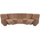 thumbnail image 1 of Funda para muebles ULTICOR Sofá de terciopelo en forma de L de 7 piezas, 1 of 6