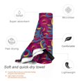thumbnail image 3 of Salouo Colorful Snake Pattern 1 Pack Bath Towel, Quick Drying Towels Premium Towels for for Body, Sport, Yoga, SPA, Fitness-31.5"x63", 3 of 8