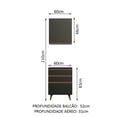 thumbnail image 2 of KIT Cocina Integral Modular Madesa Reims 60cm NN, 2 of 5